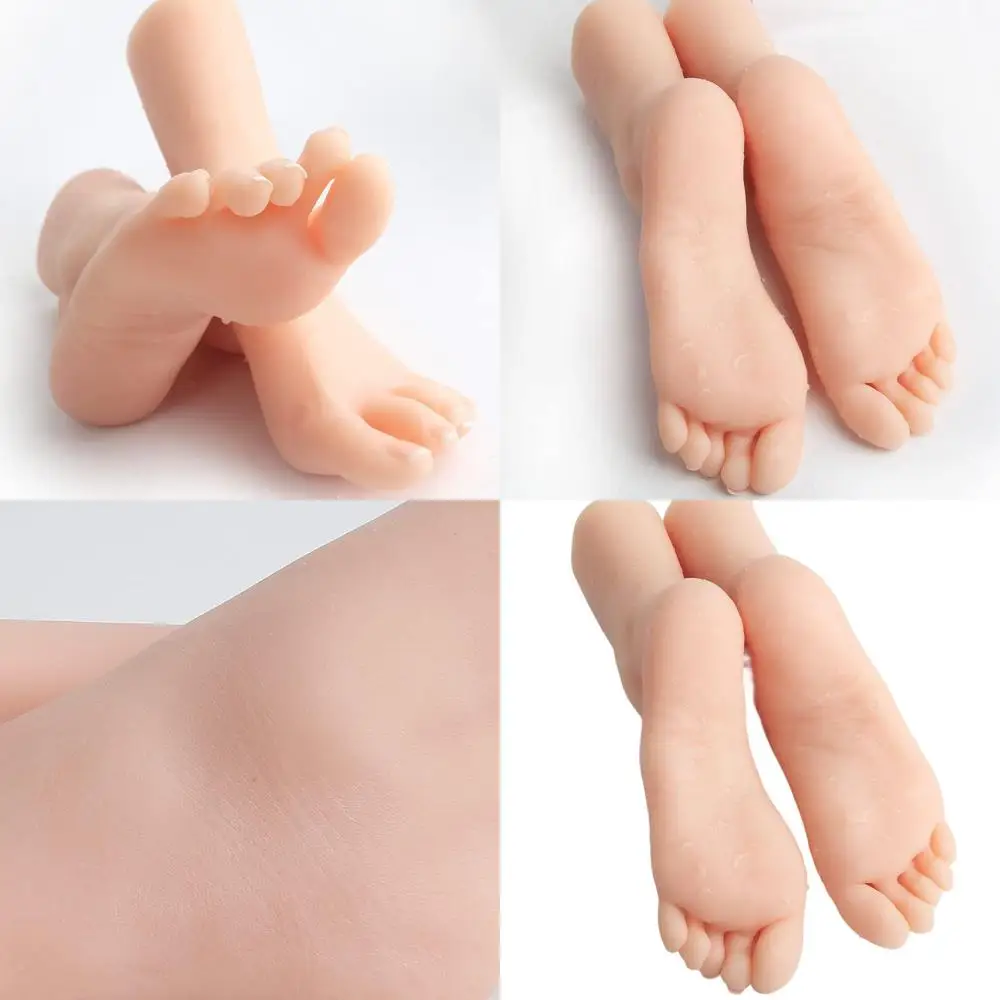 

Realistic 1:1 Scale Silicone Male Mannequin for Shoe & Sandal Display (Pink, Size 37)