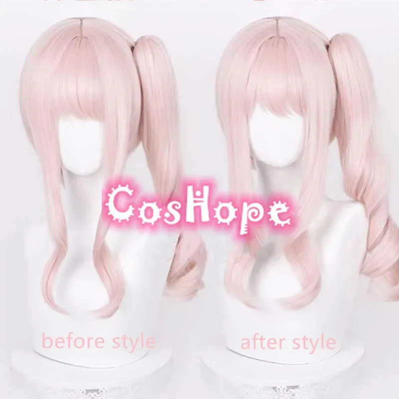 

2025 Akiyama Mizuki Light Pink Wig Anime Cosplay Heat Resistant Synthetic Wigs