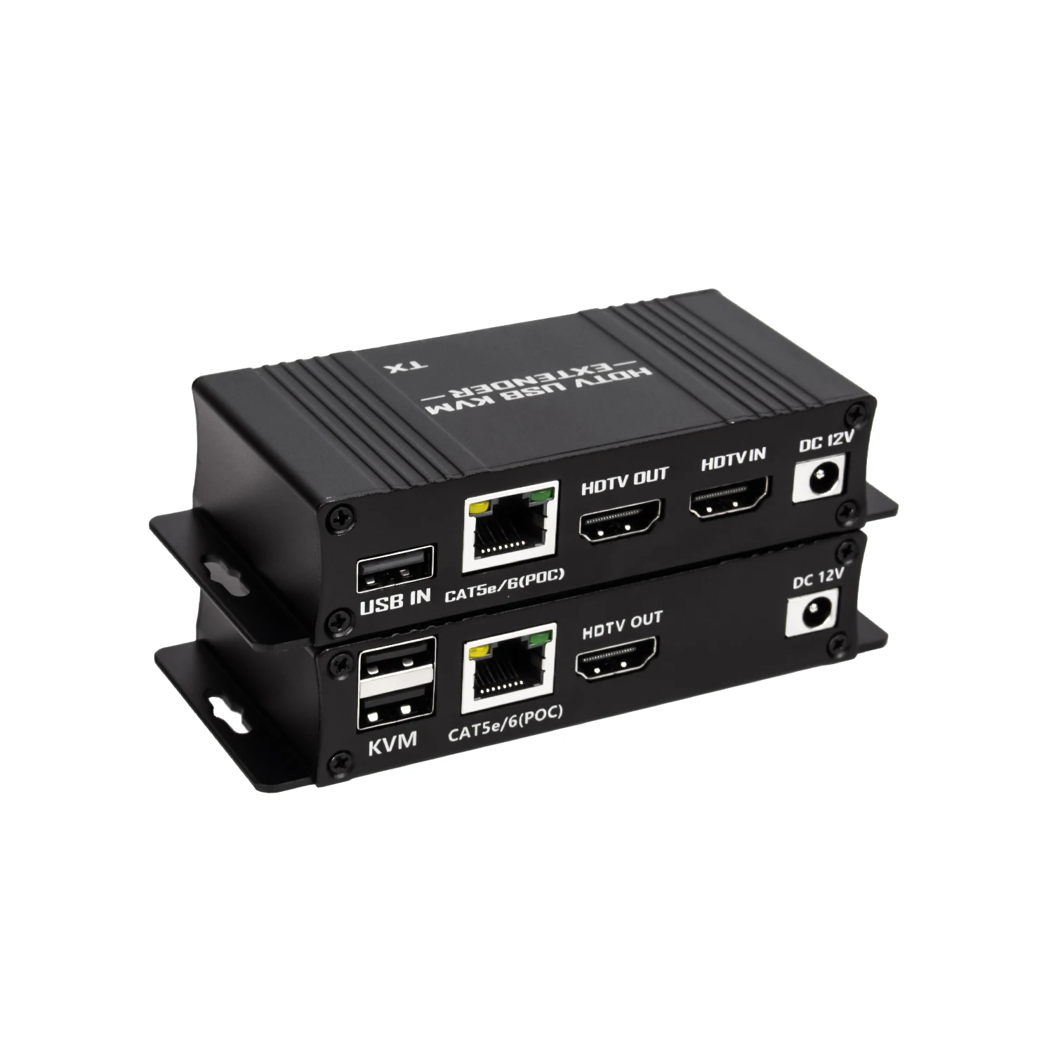 hdビデオ送信機と受信機1080p60musbkvmediderrj45ディスプレイdahuahaikangnvrカメララップトップpchdtv用