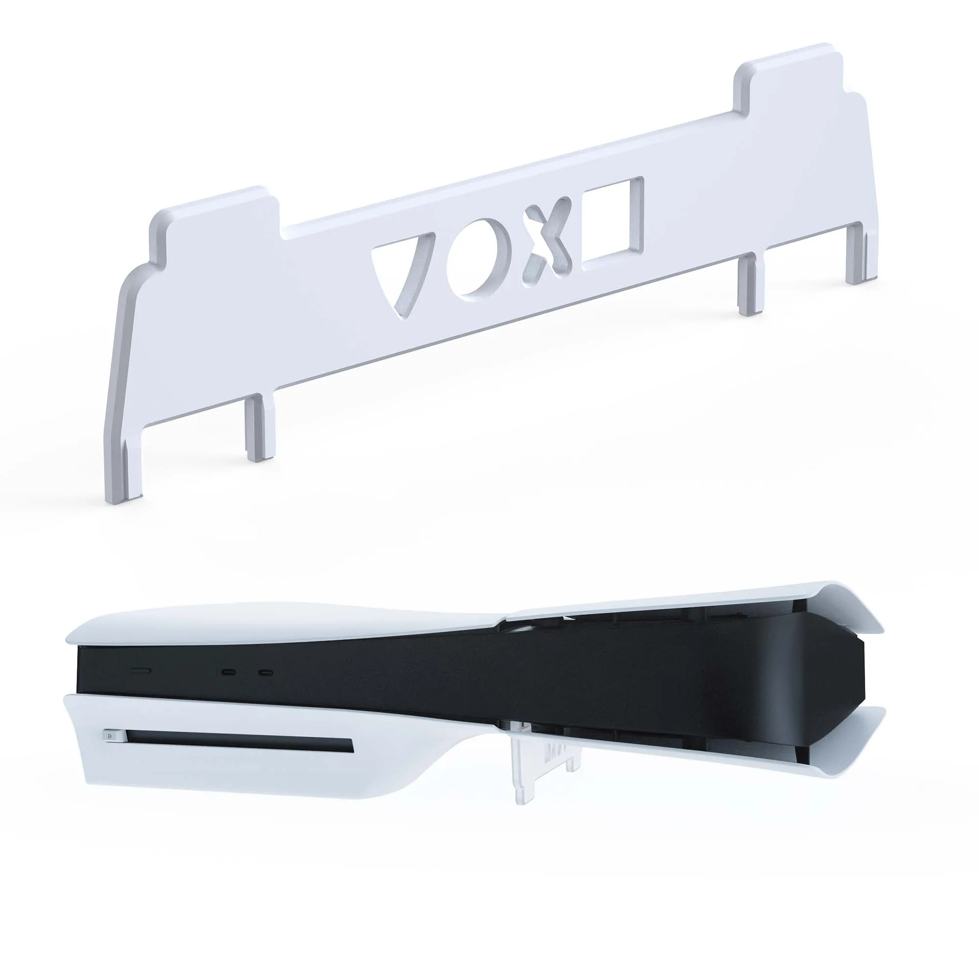 For SONY PS5 ultra-thin console horizontal stand Desktop base fixed support light [special accessories for driving]