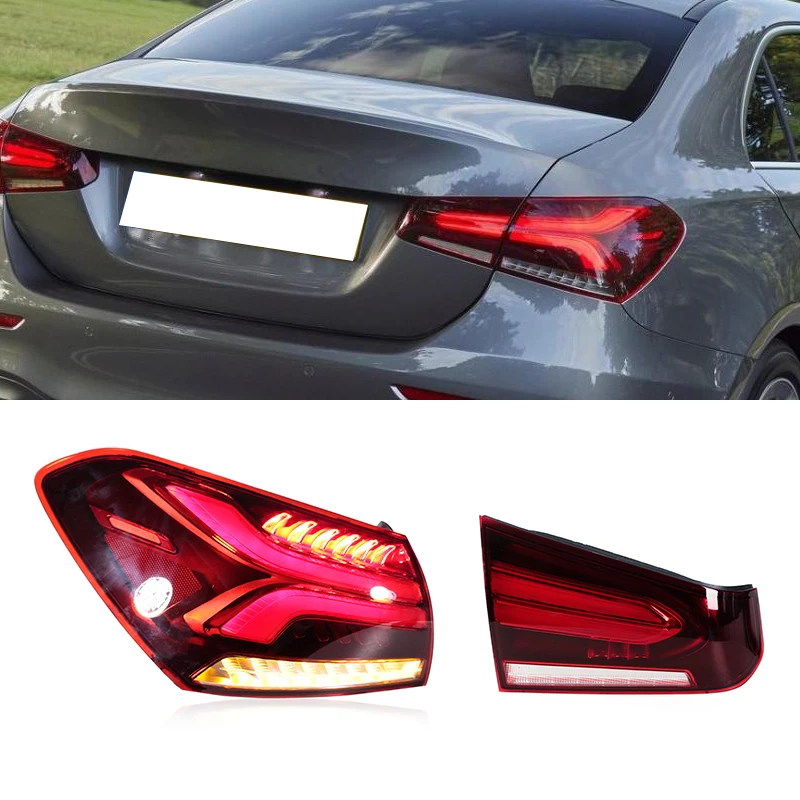 

Car Assembly For Mercedes-Benz A-Class W177 2019 2020 Rear Taillight Turn Light Reverse Light Brake Parking Light Taillight