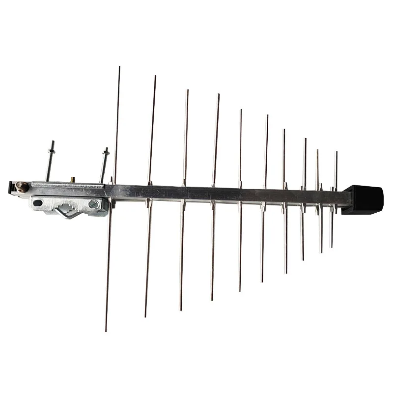 Mini HDTV Outdoor Digital Amplified VHF UHF TV Antenna Yagi Antenna 20 Element 47-860MHz HD 4K 1080P FM Radio Multiple Programs