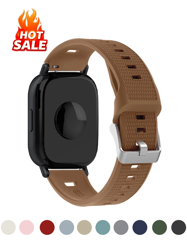 22mm Armband für Redmi Watch 5 Active 5 Lite Smartwatch Silikon-Sportarmband Correa-Gürtel für Xiaomi Redmi Watch 5 Active Band