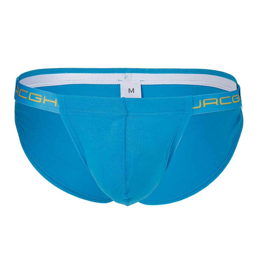 Ropa interior Sexy de algodón liso con horquilla alta para hombre, ropa interior transpirable, calzoncillos de Bikini de cintura baja, pantalones deportivos ajustados transpirables para jóvenes, Top para niños