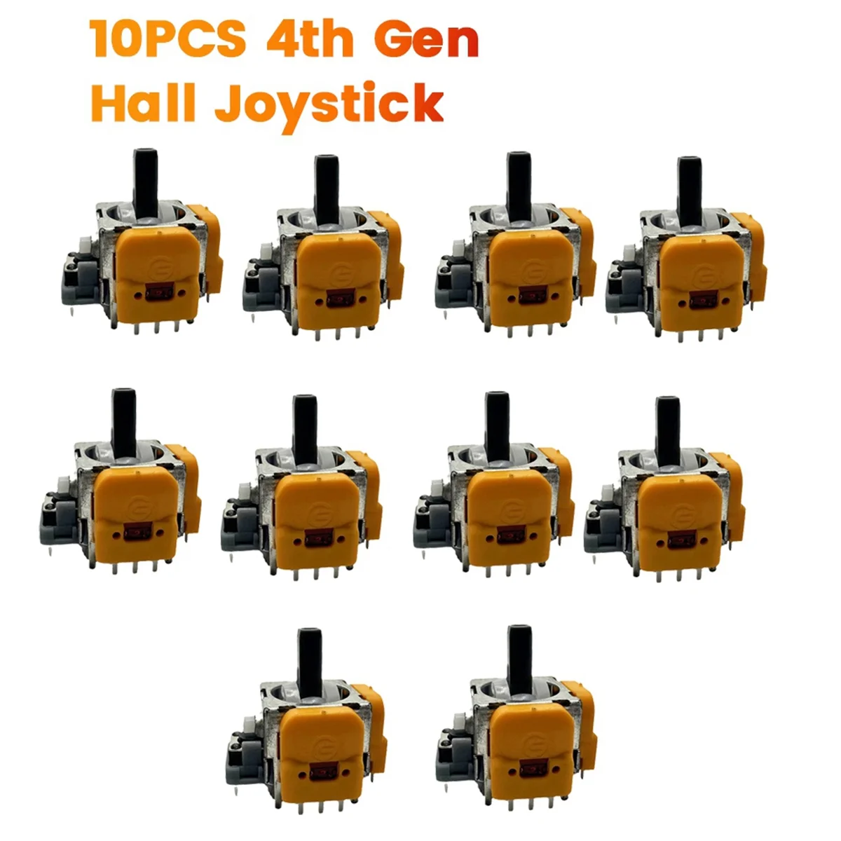 ABFA 10PCS Joystick elettromagnetico Hall di quarta generazione per console di gioco PS5 Joystick regolabile ad alta precisione per joystick GINFULL