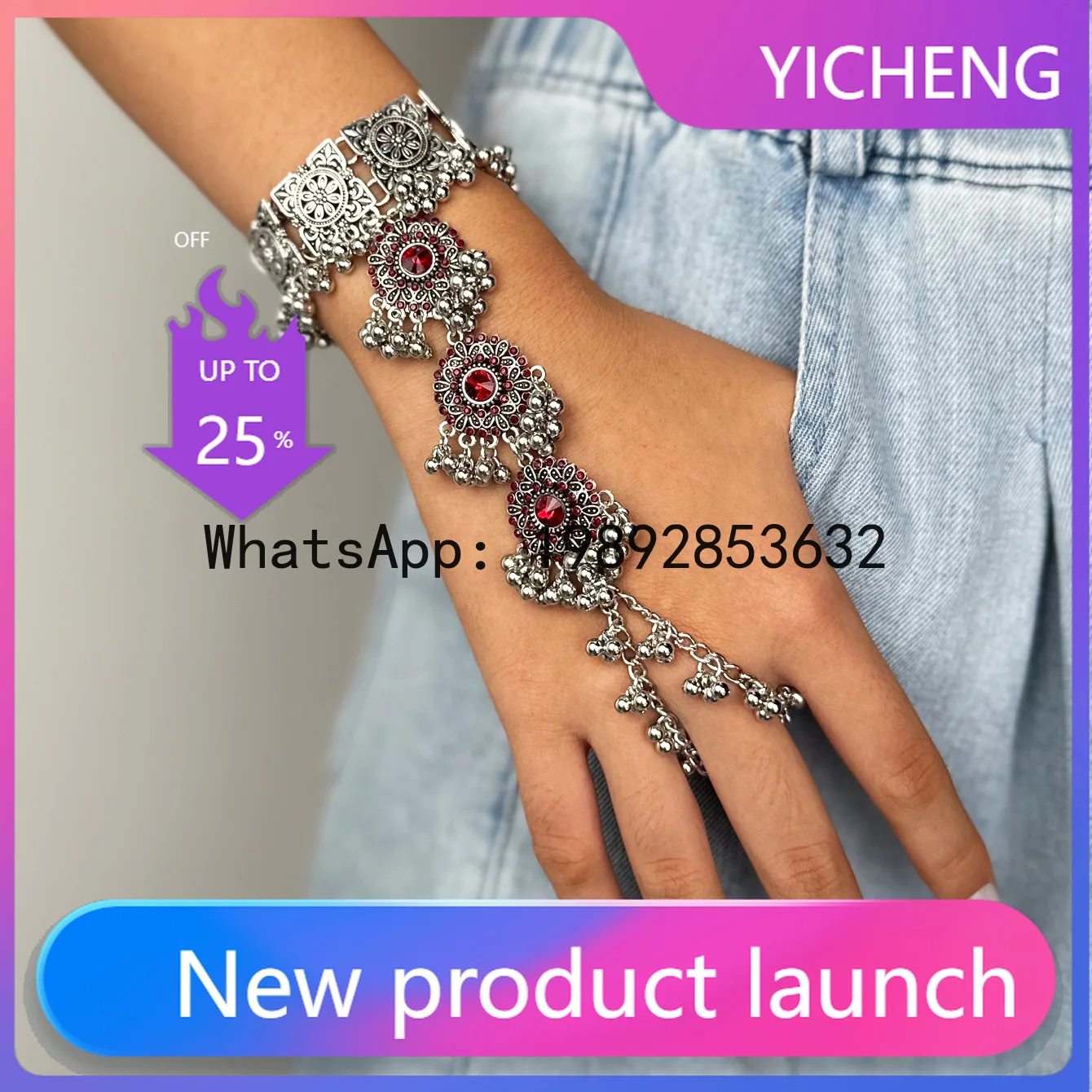 

Lyy handmade fashionretro beads tassel bracelet