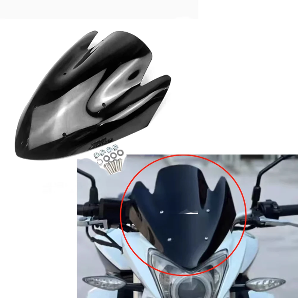 For Benelli BJ600 BN600i TNT600 2013-2019 Motorcycle Front  Windshield WindScreen Fairing Wind Deflector Replacement