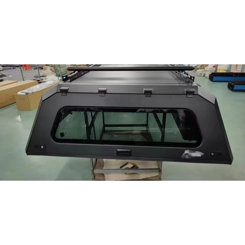 Car Accessories High Quality Aluminum Alloy Retractable Folding Pickup Hardtop Truck Canopy Camper Shell No Drill