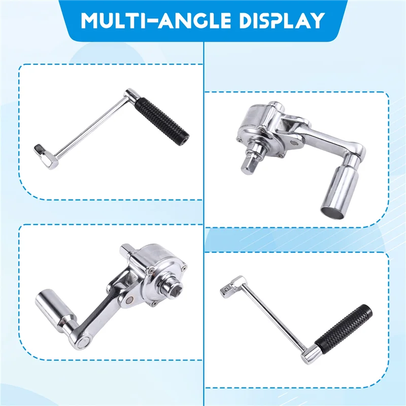 

For Car Tire Lug Nut Remover Upgraded Torque Multiplier Wrench Set 1:16 Heavy Duty