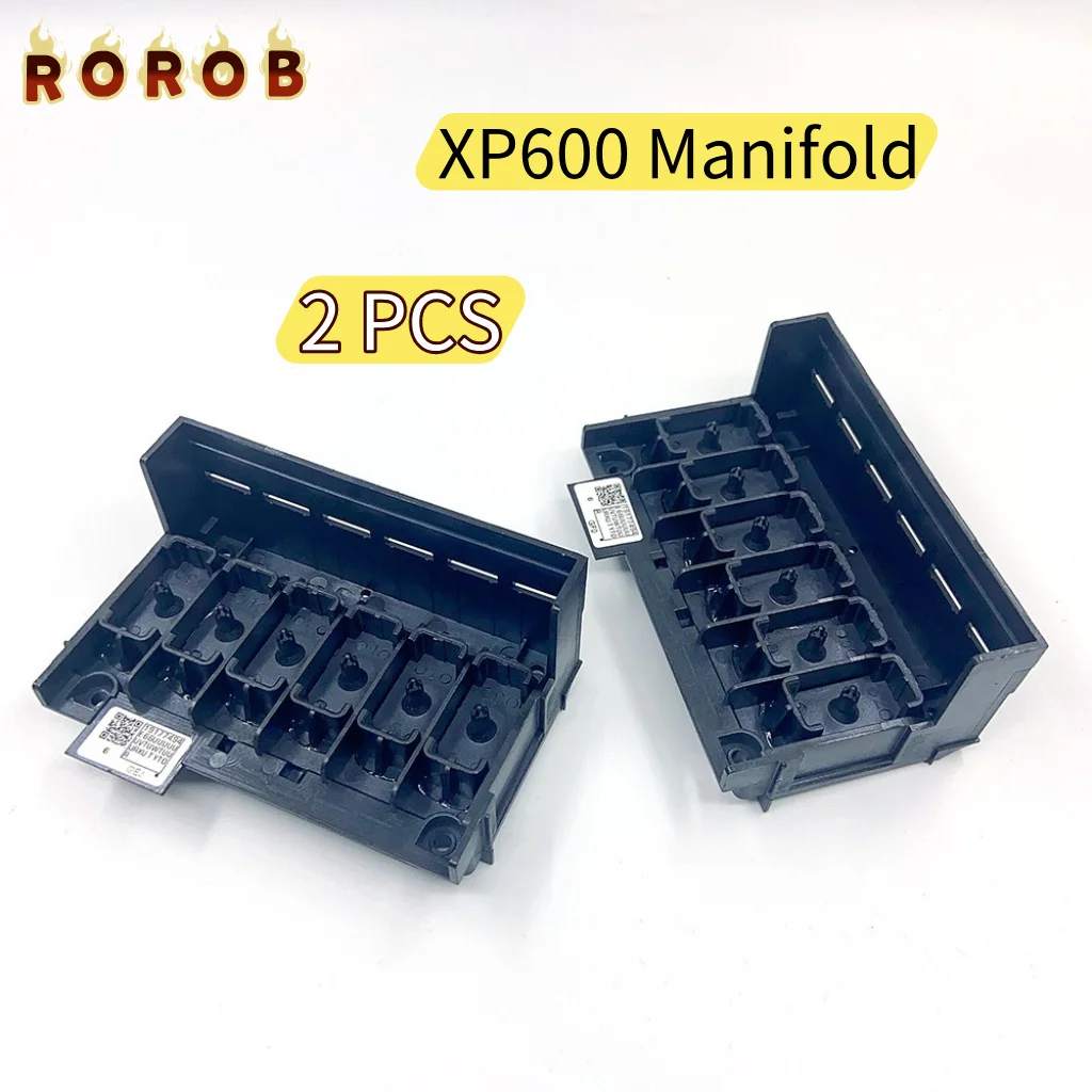 Colector adaptador de cabezal de impresión XP600 para impresora EPSON ET8550 18100 L8050 L18050 L8160 L8050, adaptador de colector de cabezal de impresión UV solvente