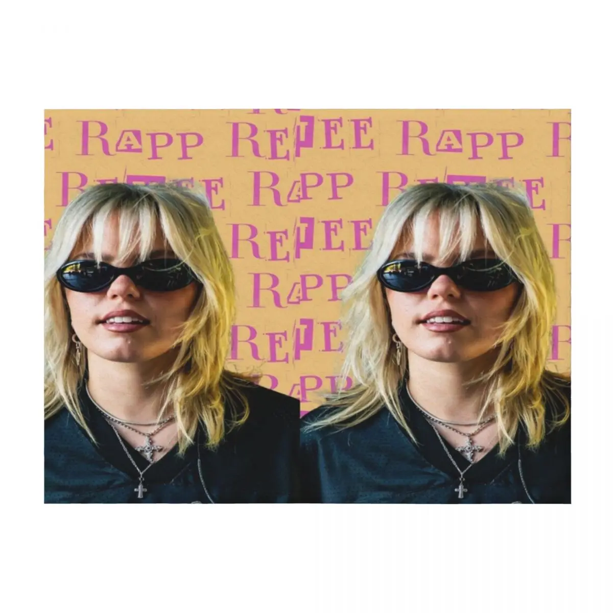 Renee Rapp Throw Blanket Designers Personalized Gift Multi-Purpose Extra Large Throw Blankets