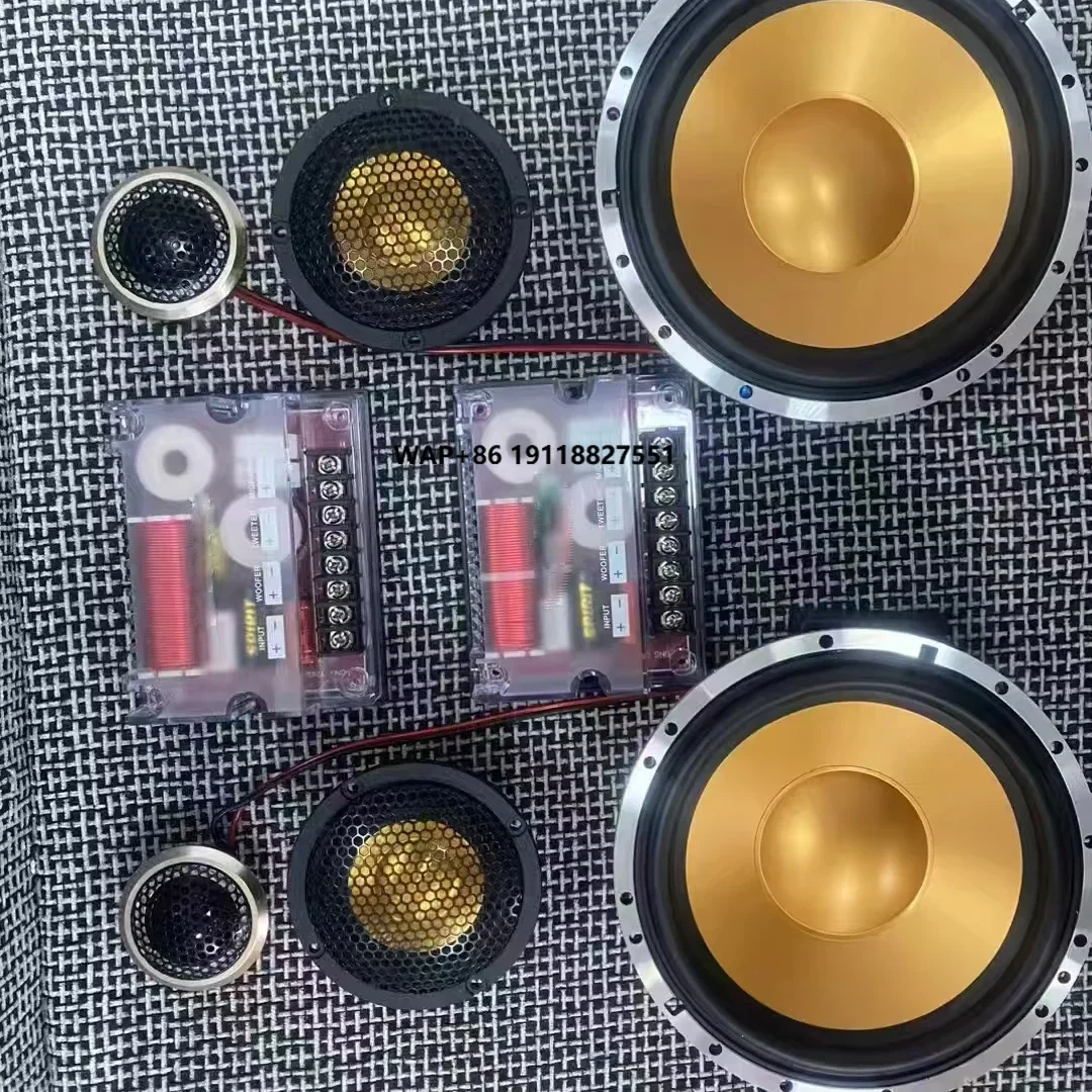 3 Way 6.5 Inch Car Speakers with Neodymium Magnets for Heavy-Duty Bass and Durability