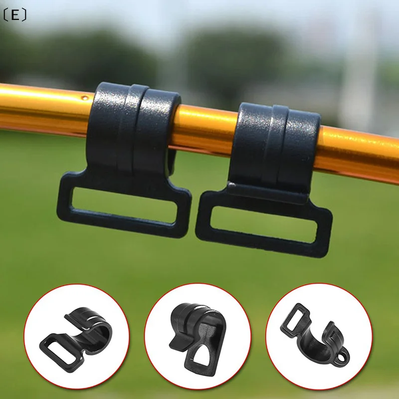 

〔E〕10 Pack Tent Hooks Camping Caravan Awning Tent Windproof Rope Clip Tent Clip Windproof〔Winter5〕