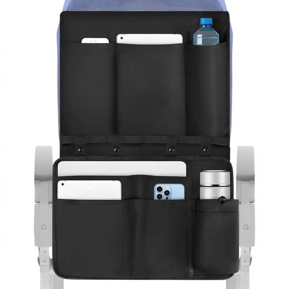 For Everwei Car Seat Back Storage Bag Hanging Organizer Portable Airplane Pocket Travel Accessories Multipurpose Pouch