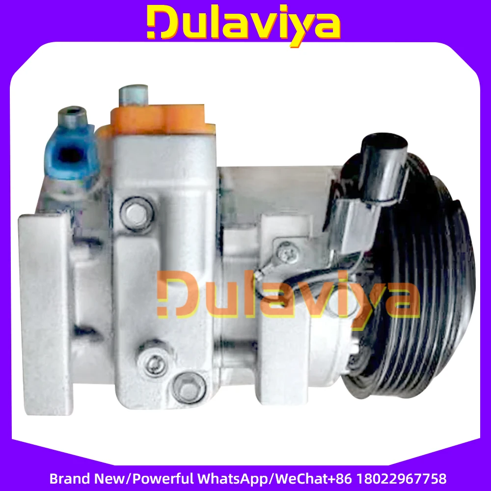 DV9 AC Compressor and Clutch For 2009-2014 Hyundai i20 977011J050 977011J000 977011J051 97701-1J050 97701-1J000 97701-1J051 - Image 2