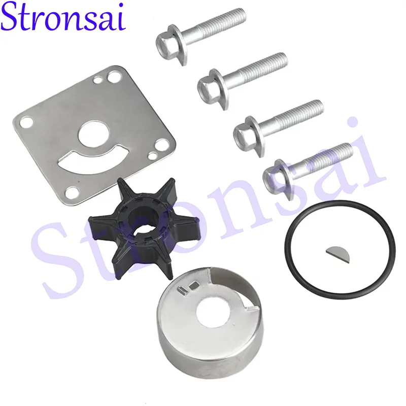 

6L2-W0078 Water Pump Impeller Kit For Yamaha Outboard 2T 20HP 25HP 20D 25N 18-3431 6L2-W0078-00 6L2-W0078-00-00 Boat Engine Part