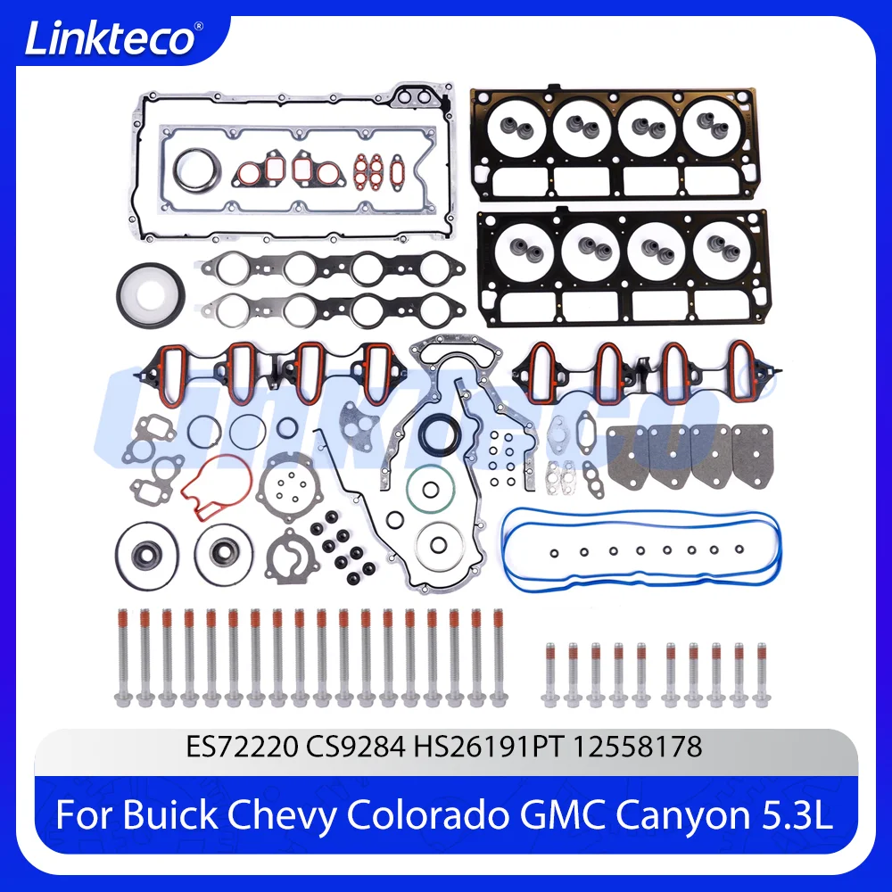 Engine Full Gasket Set Kit 4.8 5.3 5.7 L V8 GAS For GM GMC Chevrolet Buick Hummer Pontiac LS1 LS2 LS3 LS4 LS5 LS6 4.8L 5.3L 5.7L