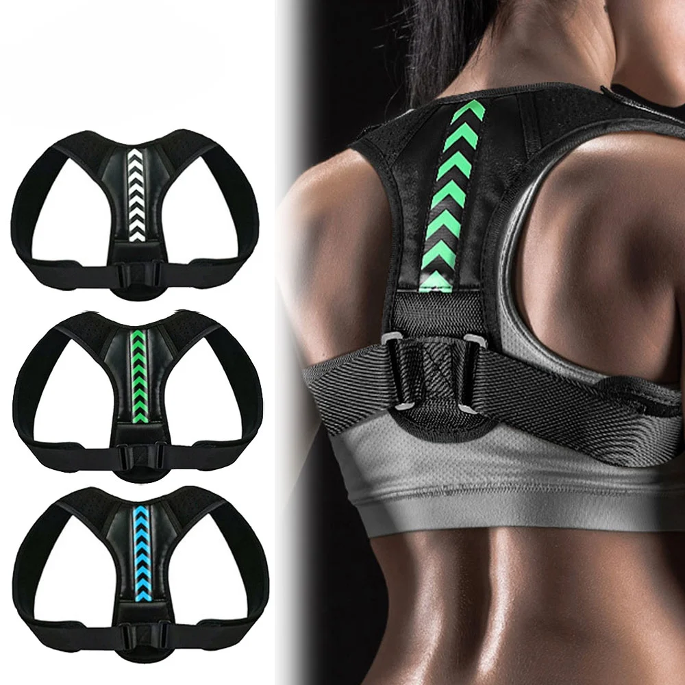 

Back Posture Corrector Belt Adjustable Shoulder Neck Spine Reshape Body for Column Posture Correction for Women Men Straightener
