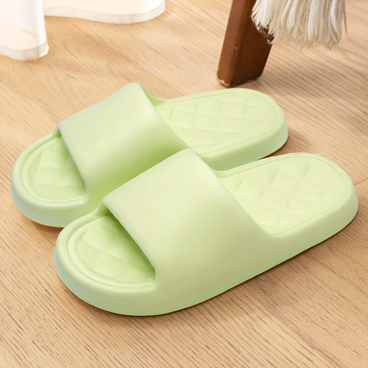 2025 New Men's Trendy Summer Slippers - Soft Anti-Slip Sole Cloud Sandals for Home, Beach, Indoor & Outdoor image 4