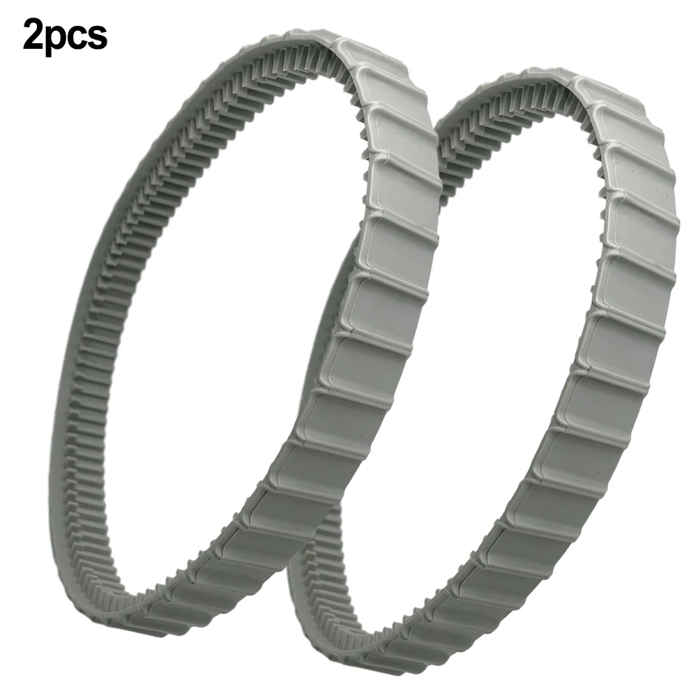 2pcs Grey Rubber Pool Cleaner Tracks Robot Traction Home Garden Pool Cleaner Part 9983152-R2 Replacement Accessories