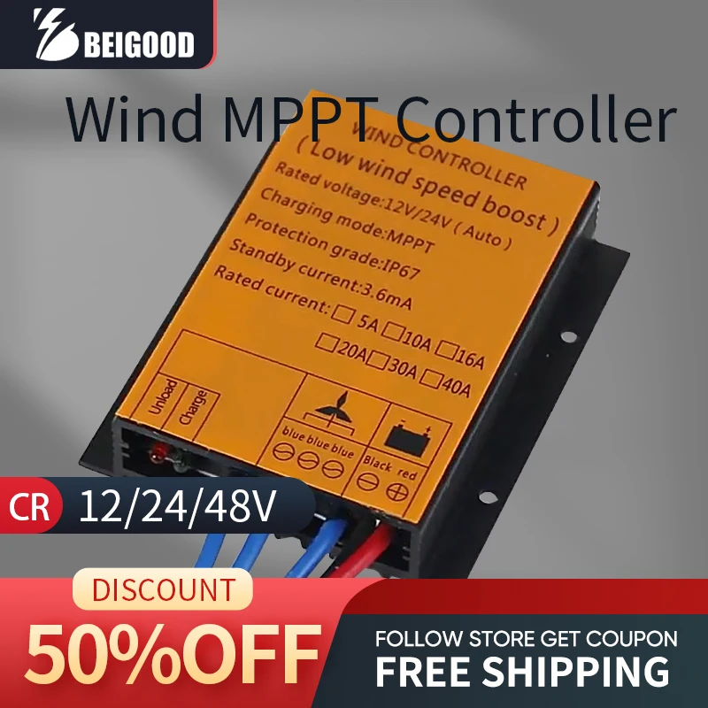 8000W 10000W Universal MPPT Controller For Wind Turbine Generator 12v 24v AUTO 48V LOW WIND BOOST Regulator for Windmill