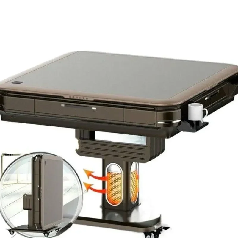 Ultra Quiet Automatic Mahjong Machine Foldable Dual Purpose Dining Table Multi Function Silent Muffler Household Mahjong