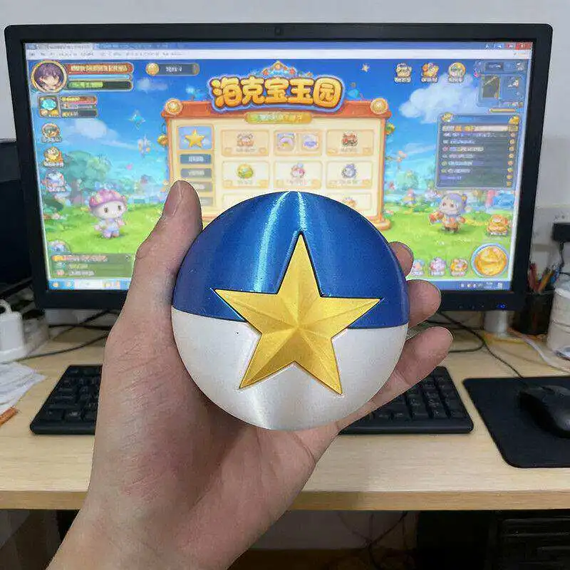 

Complete Set Of Gulu Balls Cosplay Props Model From Roco Kingdom Game 3d Printed Desktop Trendy Ornament Toy In Stock Gift