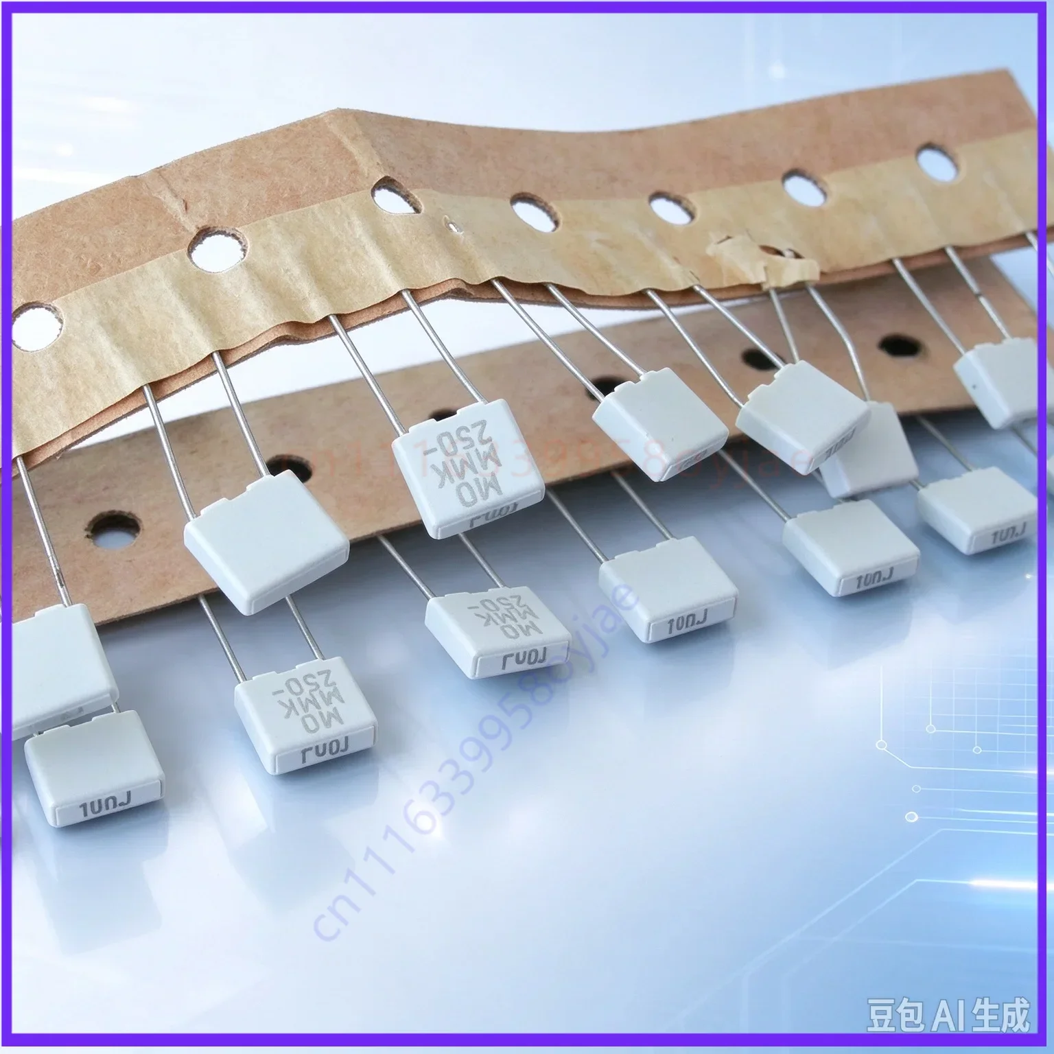 200pcs  Premium 0.01uf 250V MMK Film Capacitor for 103 10n