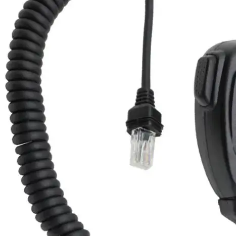PTT Remote Speaker Microphone High-sensitivity Pickup Noise Reduction Sensitive PTT Button For Vehicle Communication
