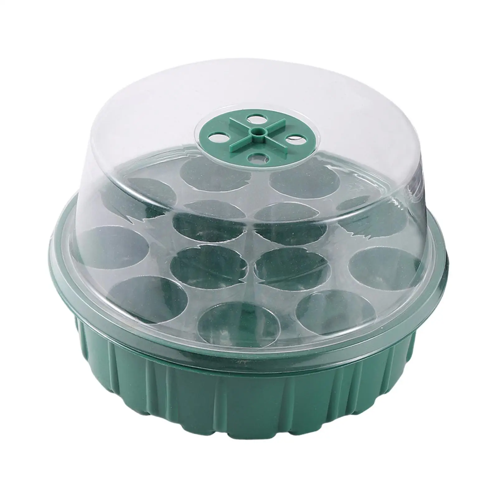 13 Holes Plant Starting Tray Set Germination Tray Floor Standing 8x5inch Growing Tray Starter Tray for Windowsills Reusable