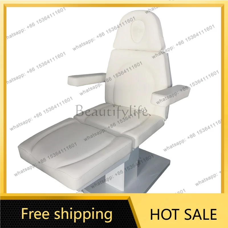 Factory Direct Sales New Beauty Salon Massage Bed Reclining Chair Embroidery Tattooing Folding Portable