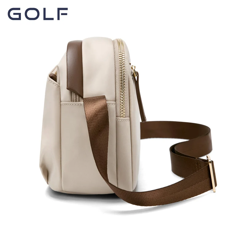 GOLF Bag 2023 New Summer Leisure Versatile Phone Bag Canvas Commuter Crossbody Bag Women\'s One Shoulder Small Bag