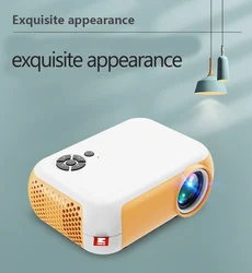 Beadsnice A10 Micro Projector Home Led Portable Mini Projector Video Hd Playback 1080P Audio Lamp Projector Special Gift