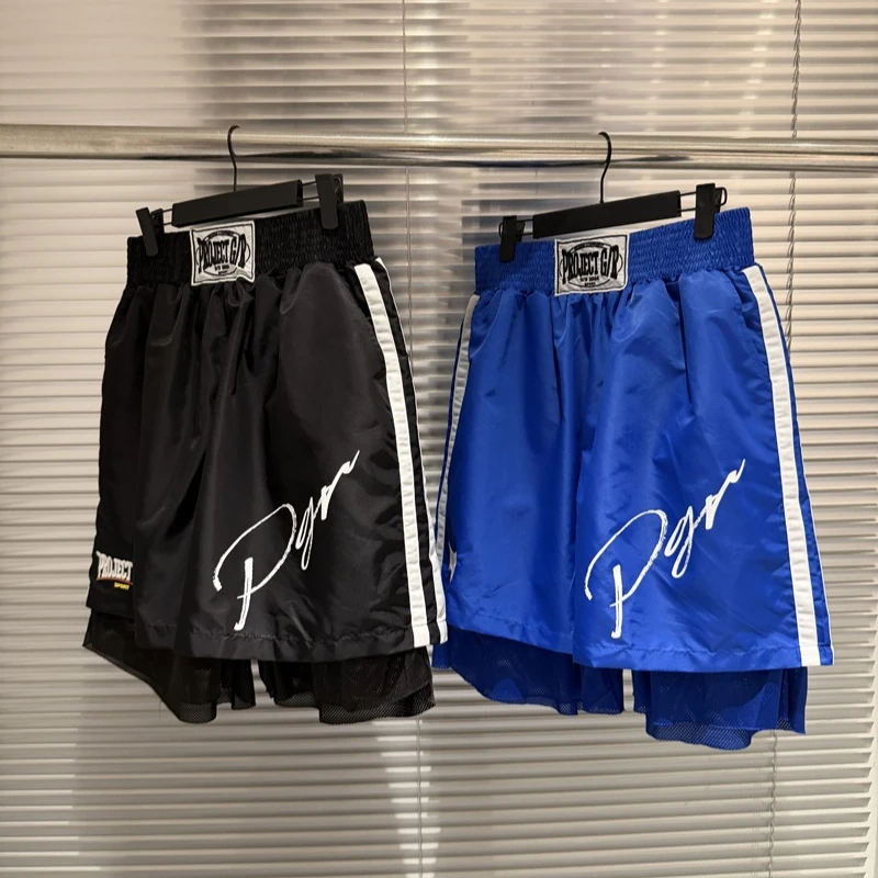 2026ss Project Letter Sports Mesh Short Pants High Quality Hip Hop Casual Women's Basketball Shorts Men