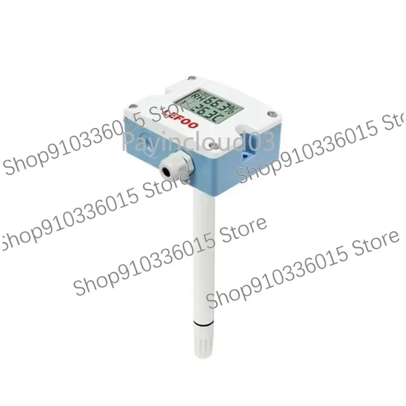 

LFH10A 4-20MA/0-10V/RS485 T/H LEFOO Air Duct Type Sensor Has Digital Display Transmitter