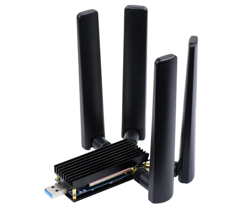 

Универсальная плата адаптера модуля M.2 5G, USB 3.1 Type-A, поддержка модулей SIMCom/Quectel/Fibocom 5G