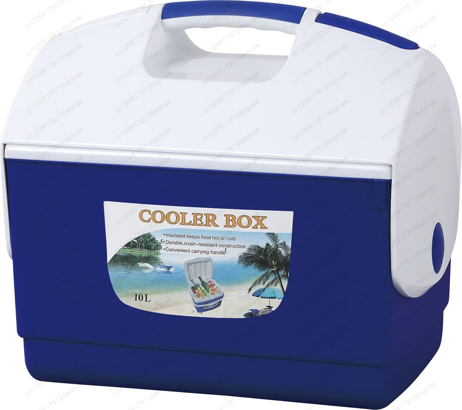 Foam Box Insulated Cooler Outdoor Camping Compact Injection Molding Insulated Reusable Cooler Box