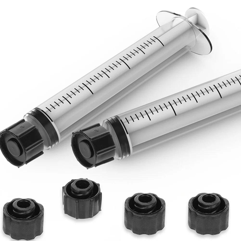

30Pcs Syringe Caps Needle Tip Protective Plugs Secure Dispensing Accessory for Medical Lab Syringe Caps Dispensing Needle Cap