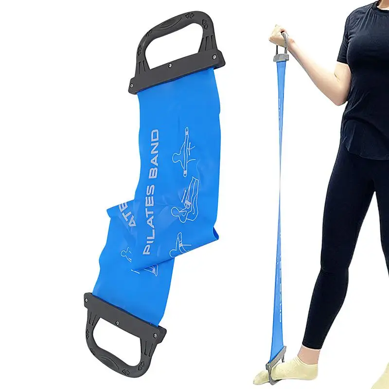 Bandas de resistencia para hacer ejercicio, correas de Yoga para estirar, cinturón tensor de Fitness, equipo de gimnasio, correa elástica de Yoga para trabajar