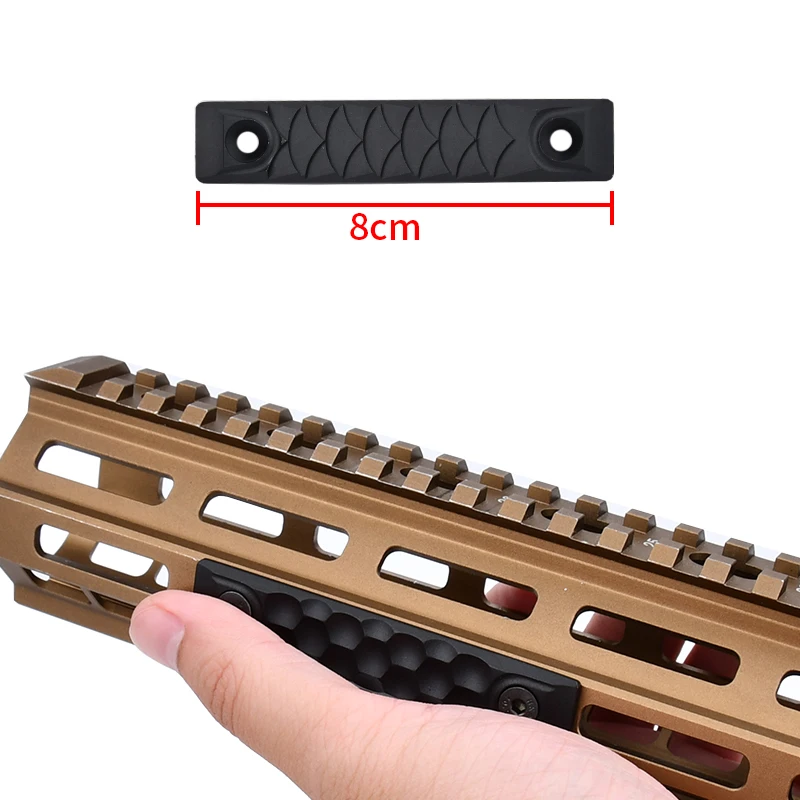 Guardamanos M-LOK táctico para rifle airsoft – Riel Picatinny - imagen 3