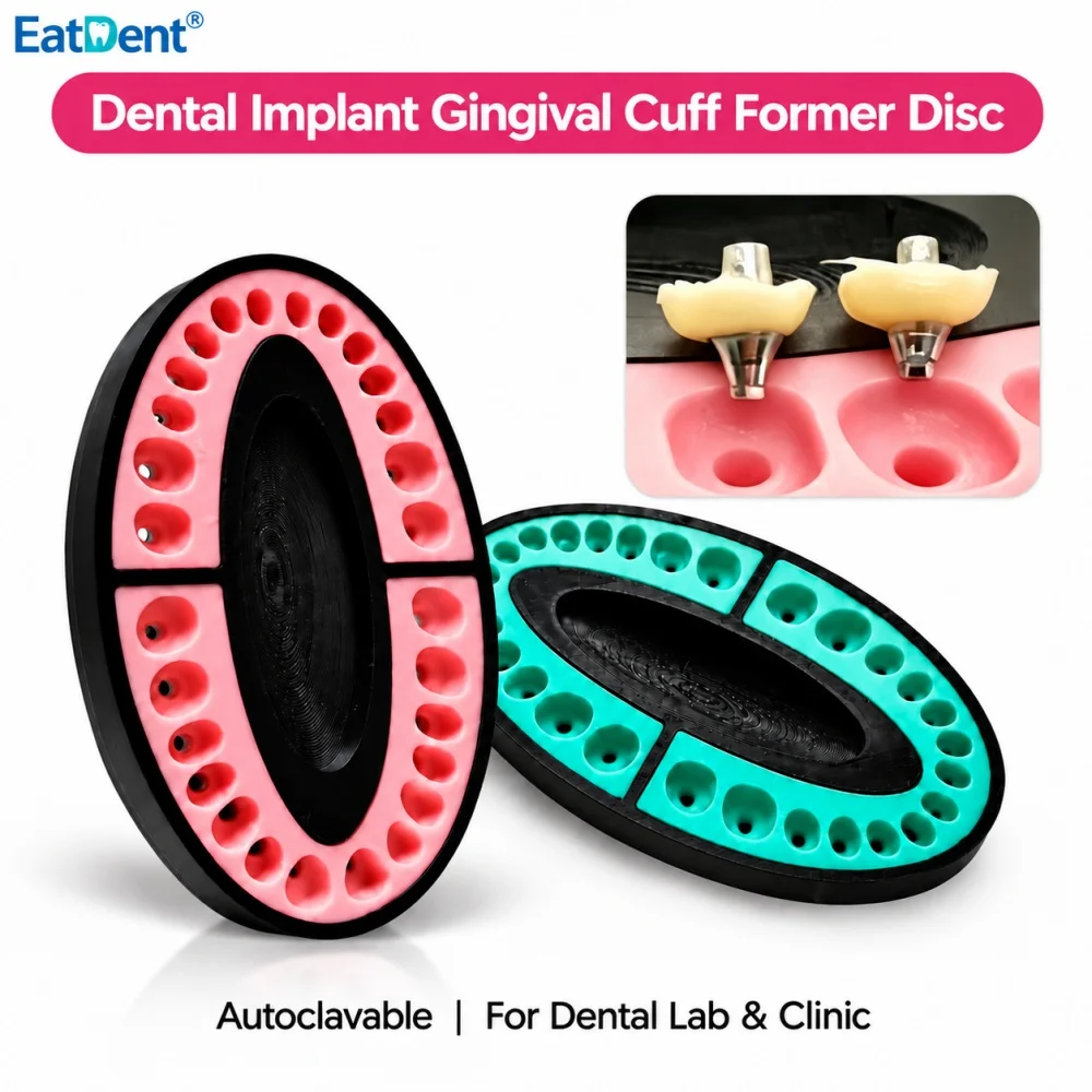 Dental High Precision Digital Rapid Molding Device for Personalized Gingival Cuff Former Universal for Multiple Implant Molder