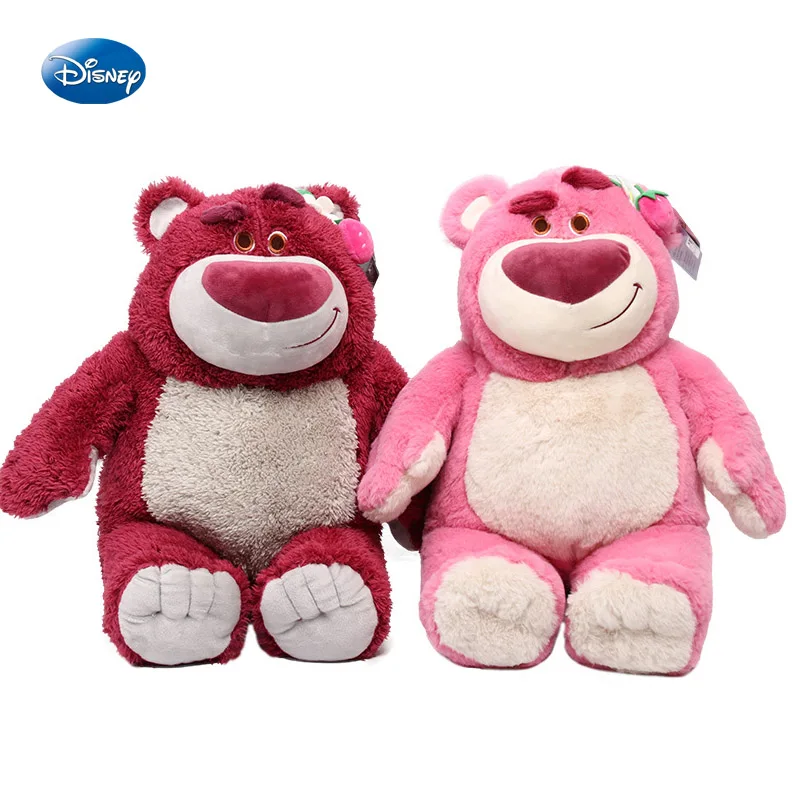 

20/35cm Cotton Fluffy Toy Story 3 Lotso Bear Plush Disney Stuffed Toys Kawaii Body Pillow Doll Children'S Birthday Gift Girl