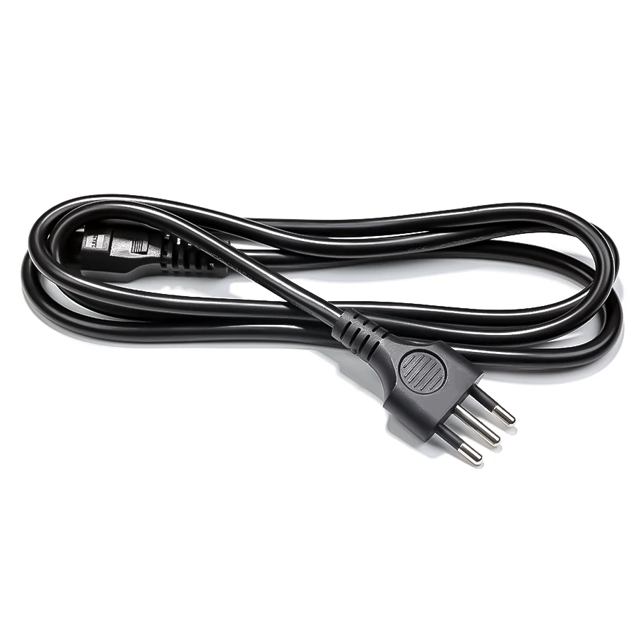 2000W High power AC Power Cord Lead 3 Pin PLUG PC LCD LED Cable Prong Laptop,1.8M Pure Copper Italian specification