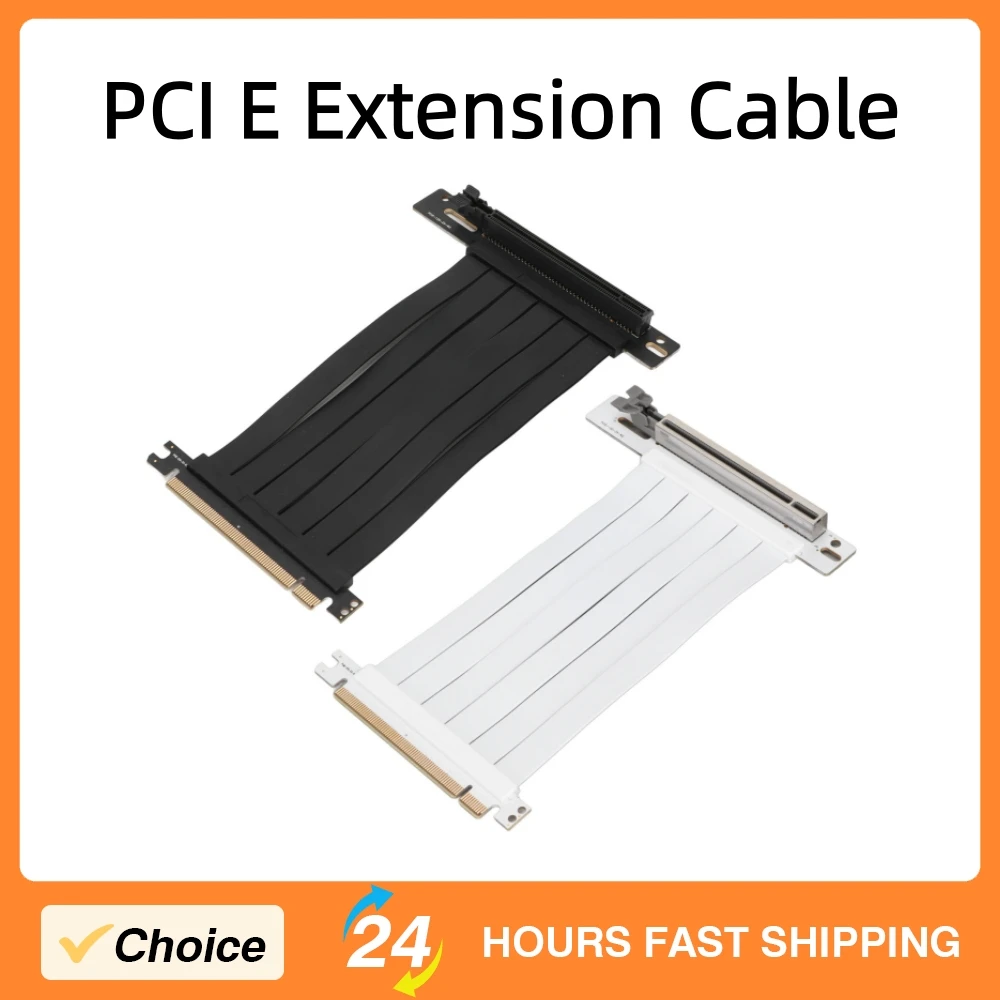 

Удлинительный кабель PCI-E 15 см для видеокарты, звуковой карты, сетевой карты, высокоскоростной удлинитель PCIe 128 Гбит/с, райзер-карта PCI-E X16 3.0