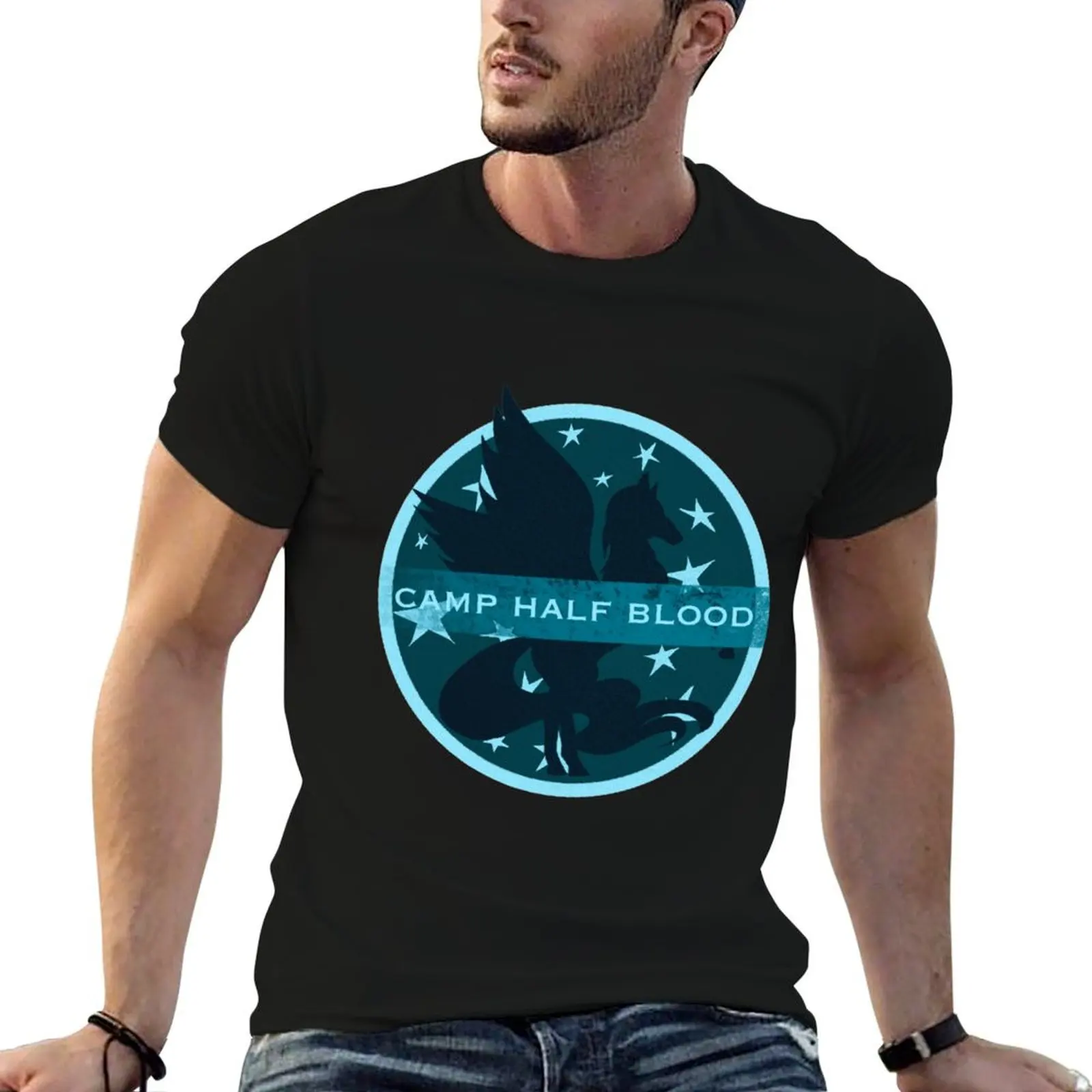 

starry chb logo T-Shirt man t shirts for men funny t shirts cotton t shirts for man cotton funny T-Shirt