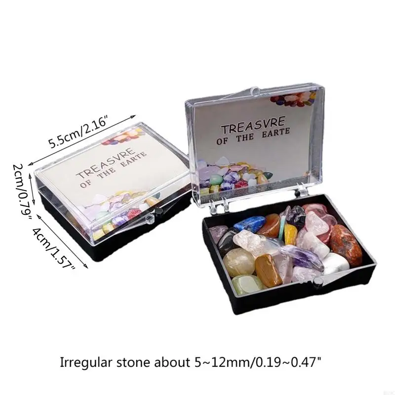 W89C طبيعية ملونة الحجر الكريستال شقرا صقل خام مصقول لتعليم التعلم المبكر الدعائم المشاريع الحرف DIY