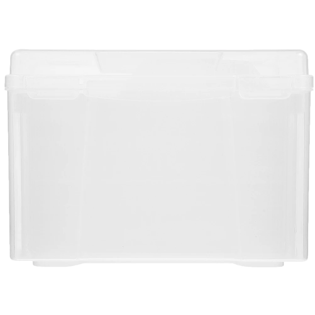 

Multi Functional Photo Storage Box Organizer For Documents Greeting Cards Craft Keeper Removable Compartments Plastic
