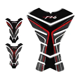 Motorcycle Gel Fuel Oil Tank Pad Fish Bone Protector Racing Sticker Tank Cap Cover For Yamaha FZ6 FZ6S FZ6N FZS600 FAZER FZ6R