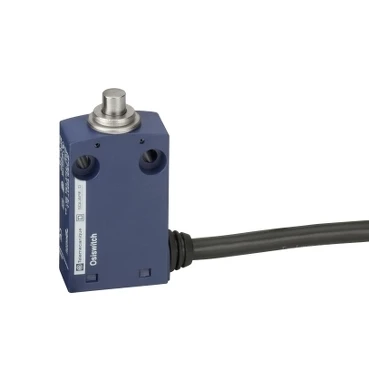 XS630B1MAM12 Limit switch, Limit switches XC Standard, XCMN, metal end plunger, 1NC+1 NO, snap, 1 m