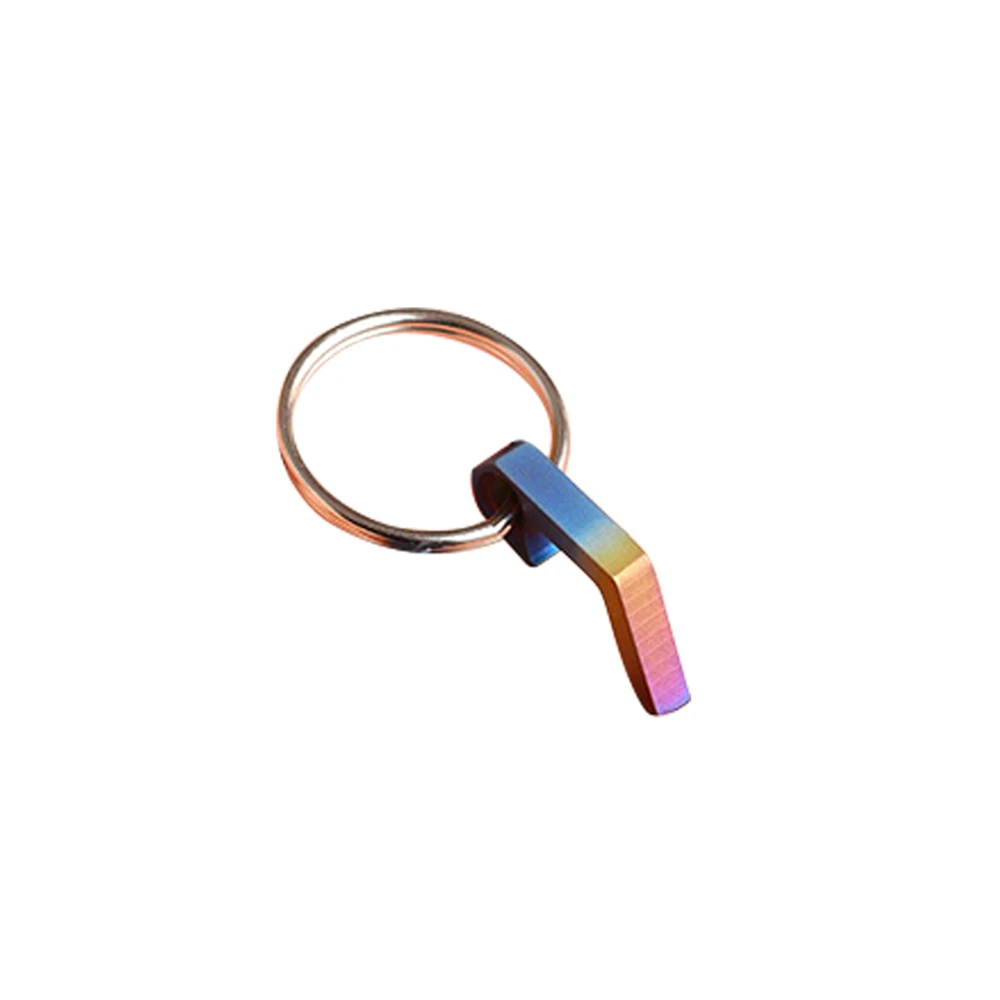 Titanium Steel Tool Kitchen Beer ttle Opener Keychain Beer Bottle Cap Mini
